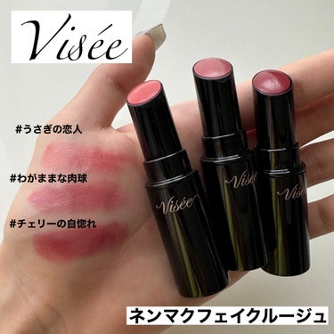 ネンマクフェイク ルージュ/Visée/口紅を使ったクチコミ（1枚目）