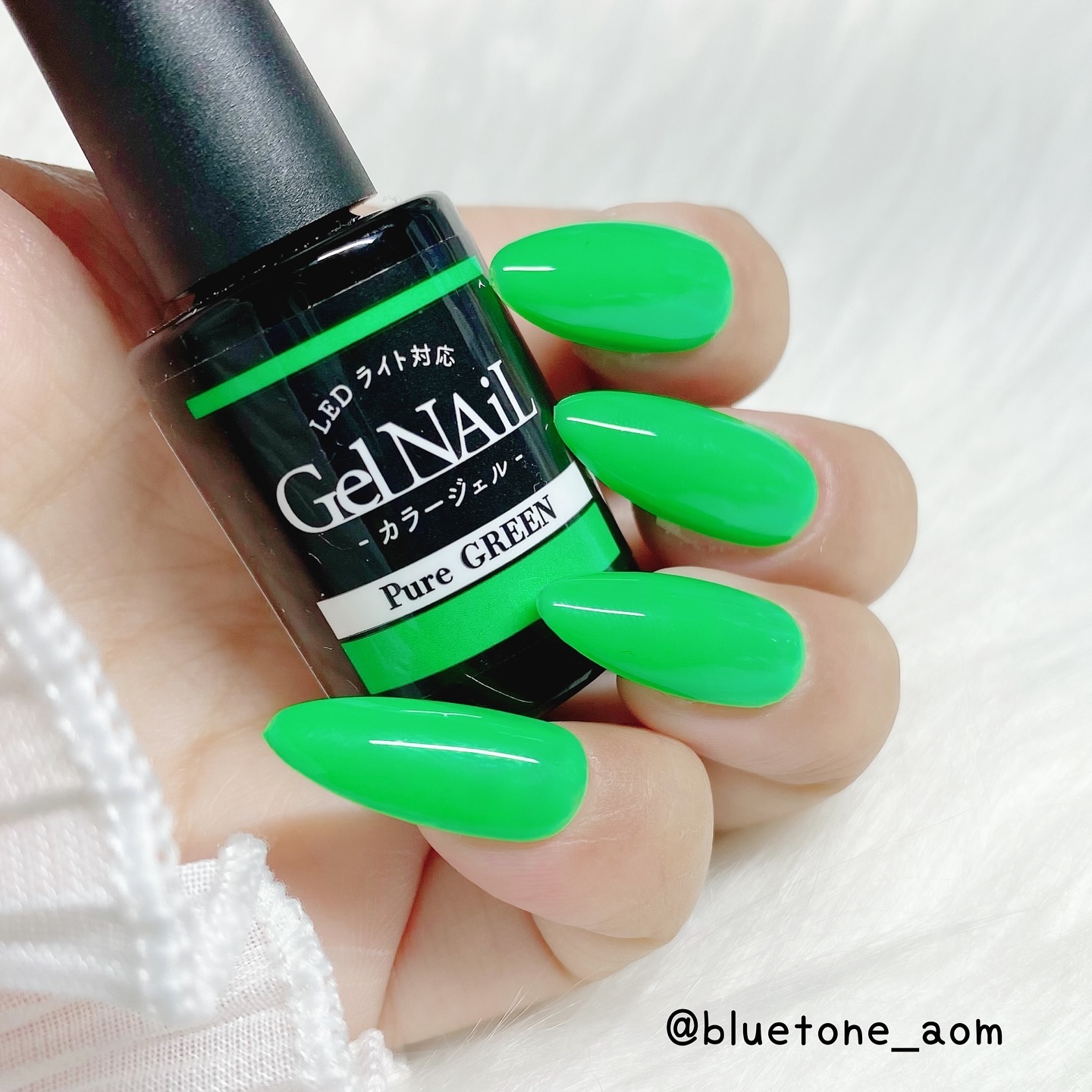 ジェルネイル（ライト対応）/セリア/ジェルネイルを使ったクチコミ（1枚目）