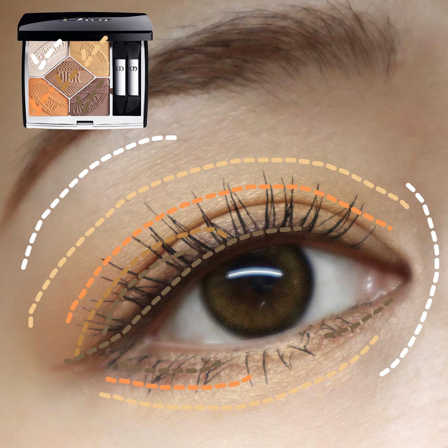 サンク クルール クチュール(サマー コレクション 2023 数量限定品)/Dior/アイシャドウパレットを使ったクチコミ(5枚目)