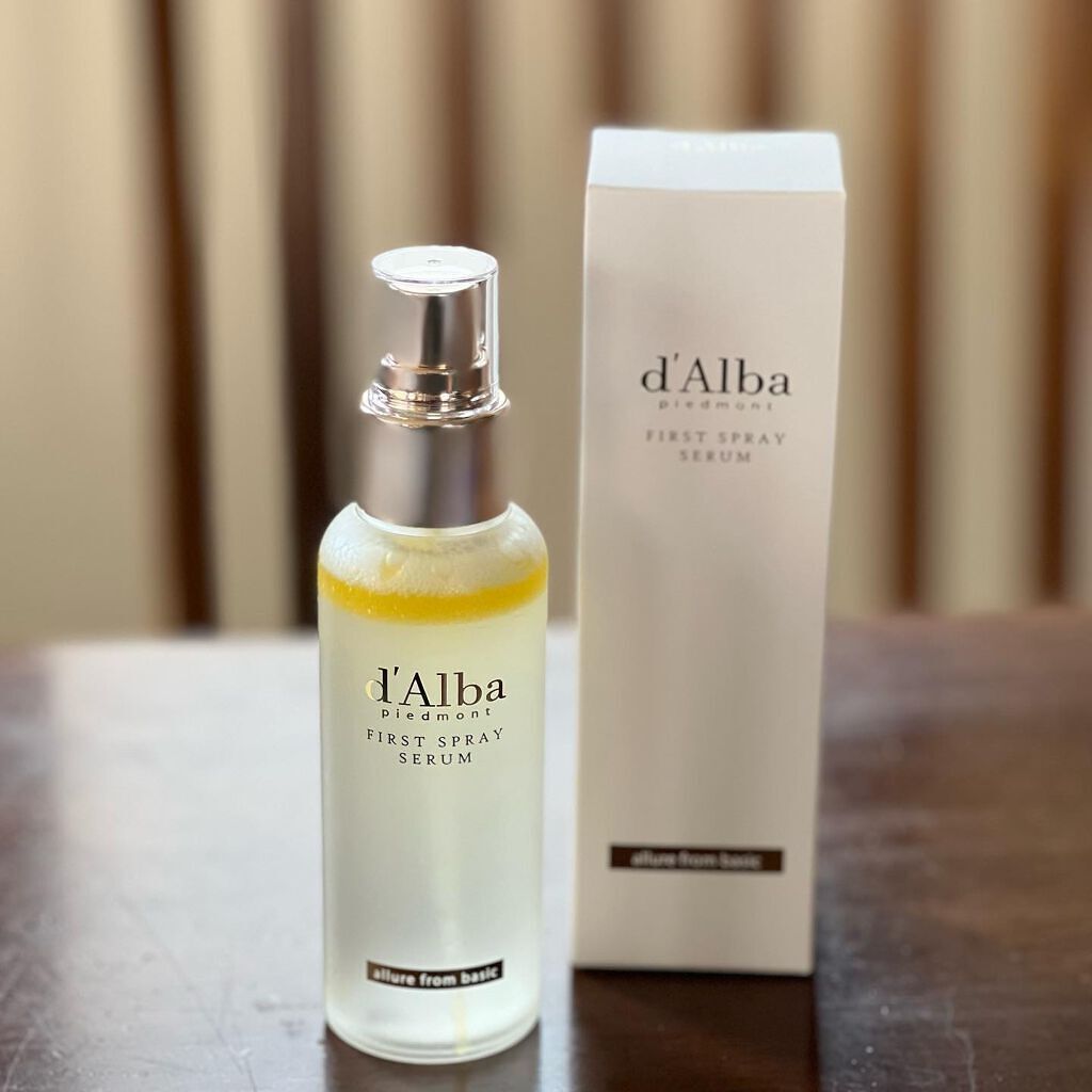 ダルバ ホワイトトリュフファーストスプレーセラム/ダルバ/ミスト状化粧水を使ったクチコミ(2枚目)