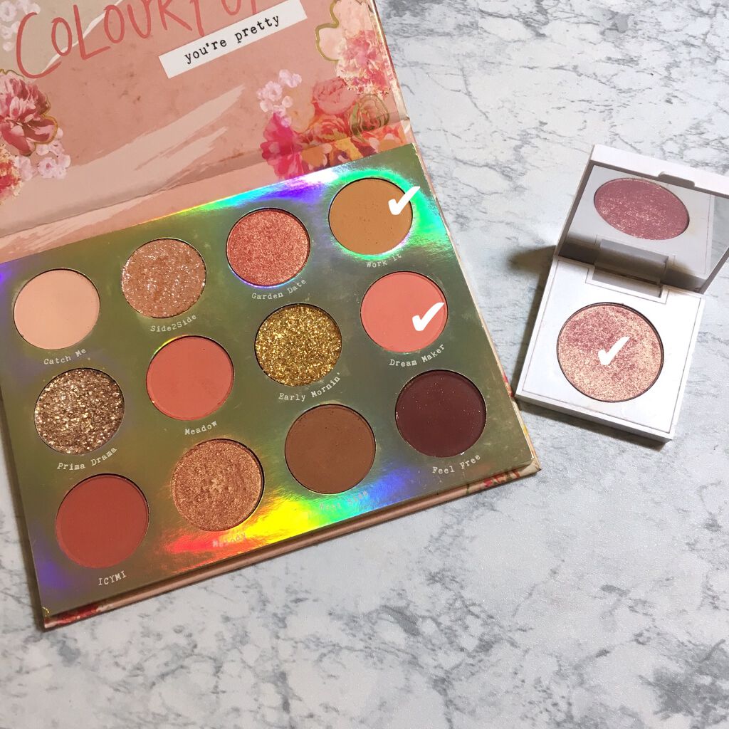 Pressed Powder Shadow /ColourPop/アイシャドウパレットを使ったクチコミ（3枚目）