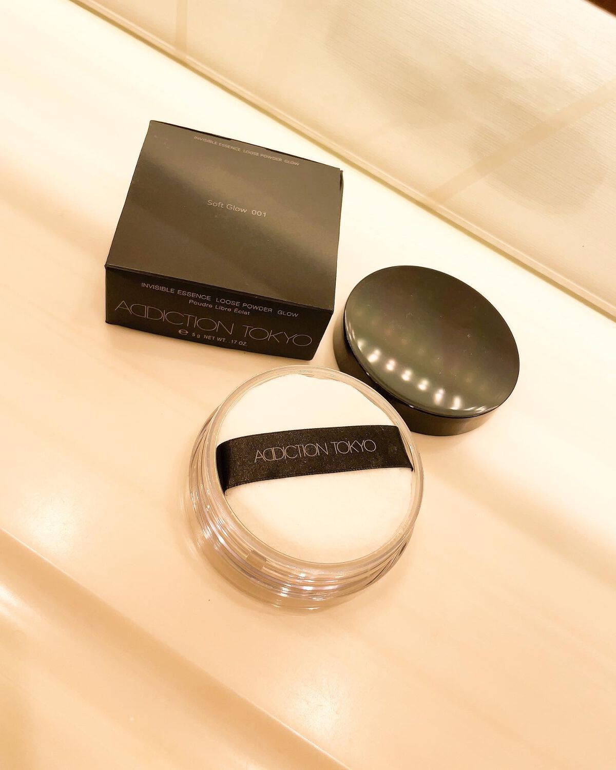 インビジブル エッセンス ルースパウダー トランスルーセント /ADDICTION/ルースパウダーを使ったクチコミ（2枚目）