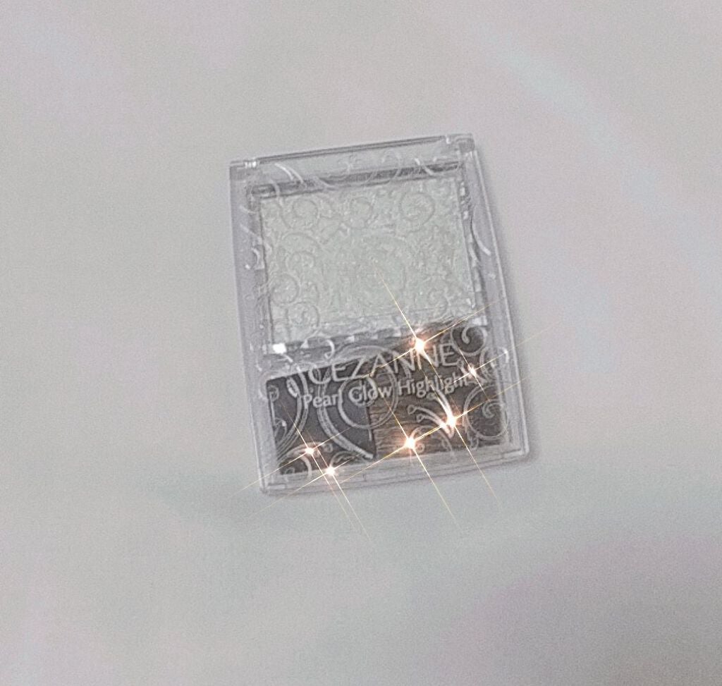 パールグロウハイライト/CEZANNE/パウダーハイライトを使ったクチコミ(2枚目)