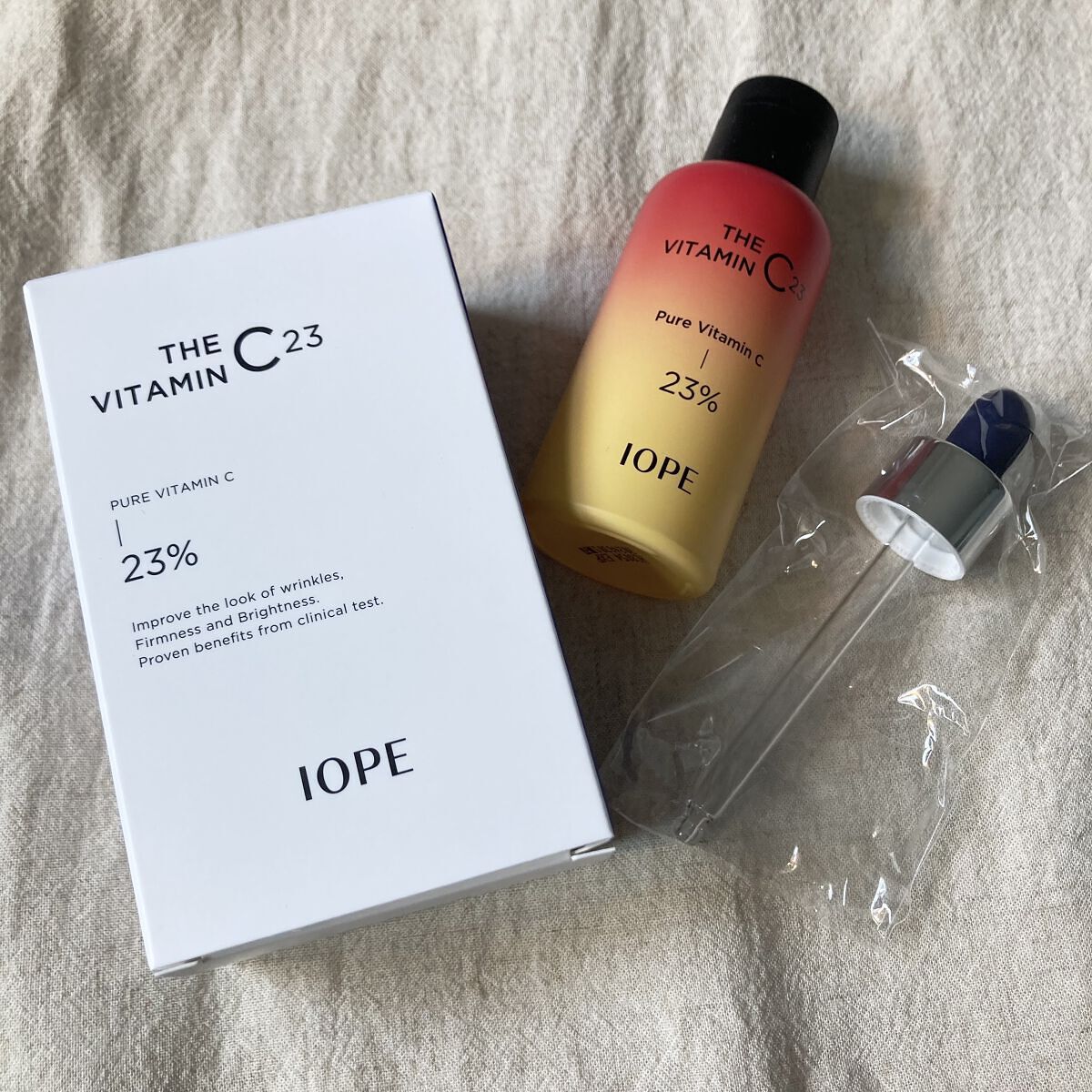 ザビタミンC23/IOPE/美容液を使ったクチコミ（1枚目）