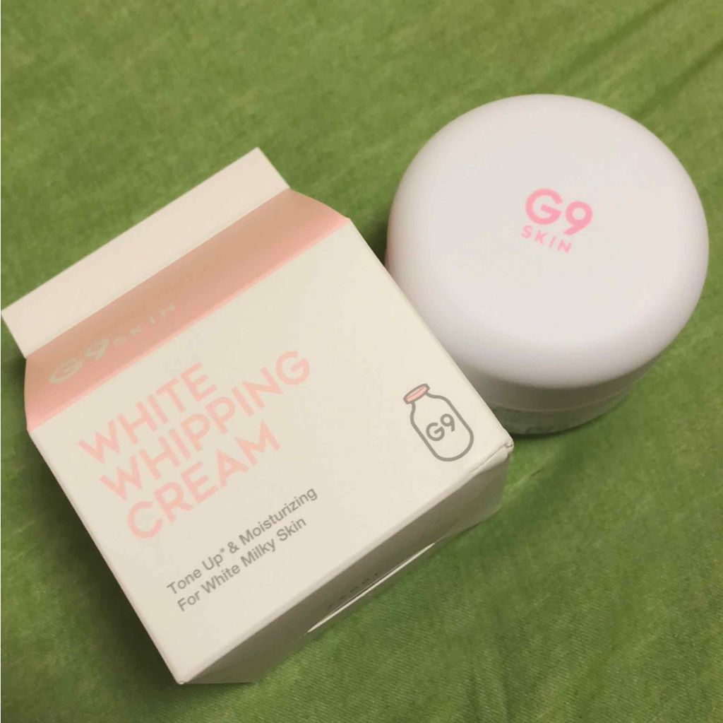 WHITE WHIPPING CREAM(ウユクリーム)/G9SKIN/化粧下地を使ったクチコミ（1枚目）