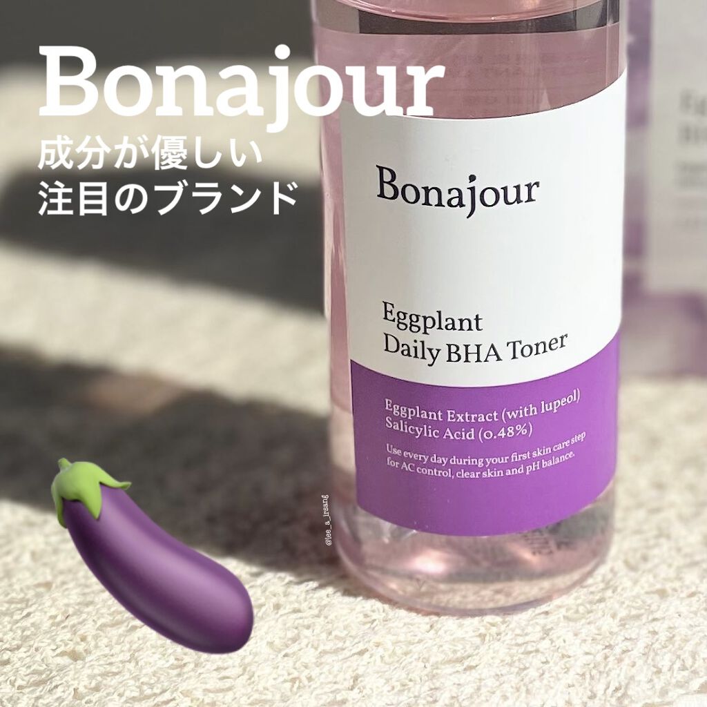 ナスBHAトナー/Bonajour/化粧水を使ったクチコミ（1枚目）