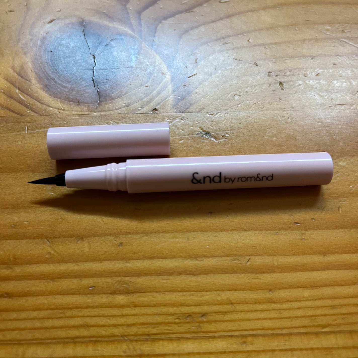 メロウドローアイライナー/&nd by rom&nd/リキッドアイライナーを使ったクチコミ(2枚目)