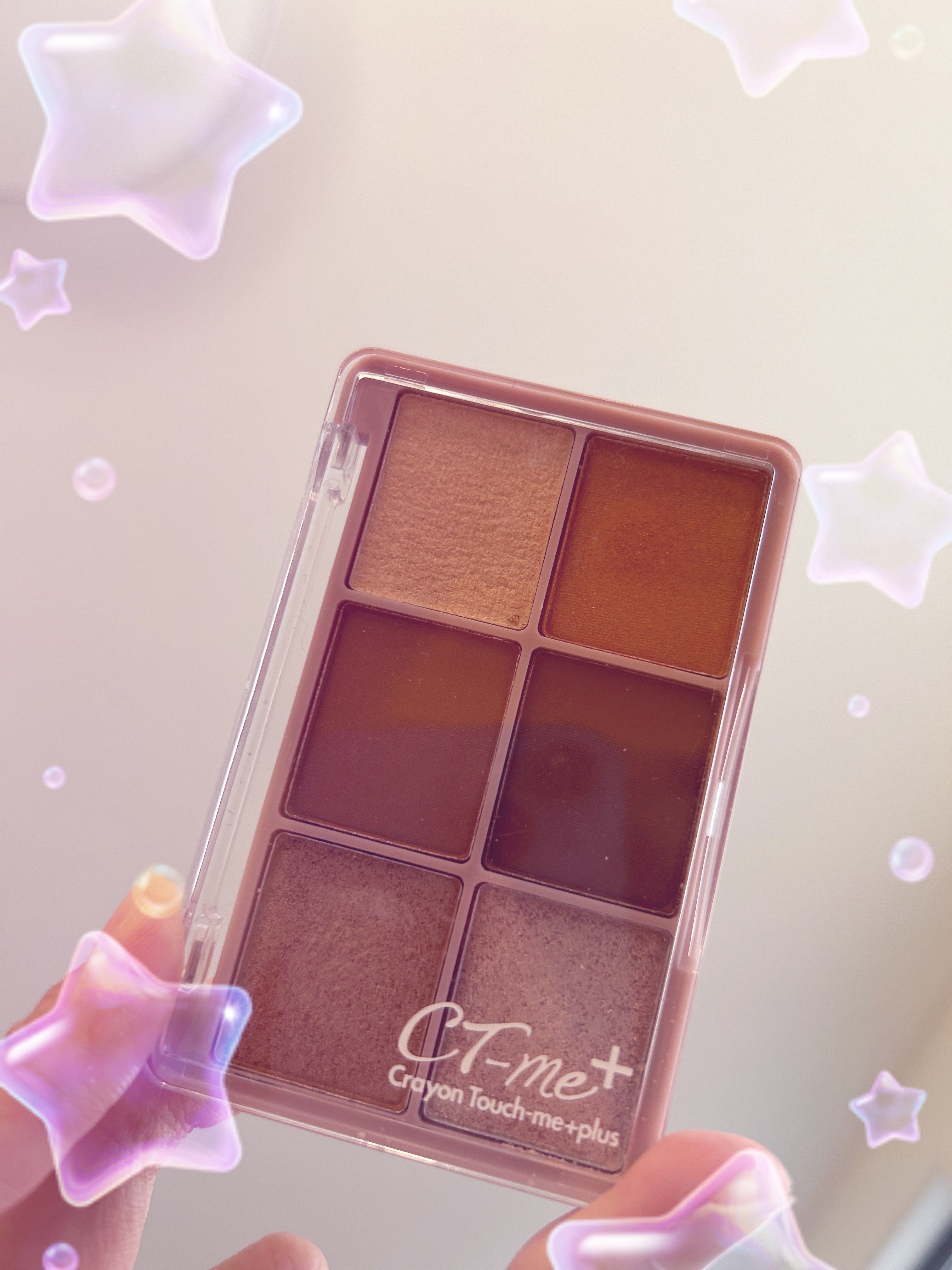 クレヨンタッチミー アクセントアイシャドウ/WATTS/パウダーアイシャドウを使ったクチコミ（1枚目）