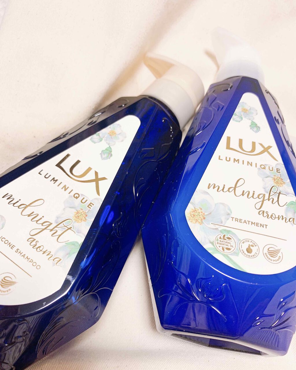 ルミニーク ミッドナイトアロマ ノンシリコンシャンプー/トリートメント/LUX/市販シャンプーを使ったクチコミ(1枚目)