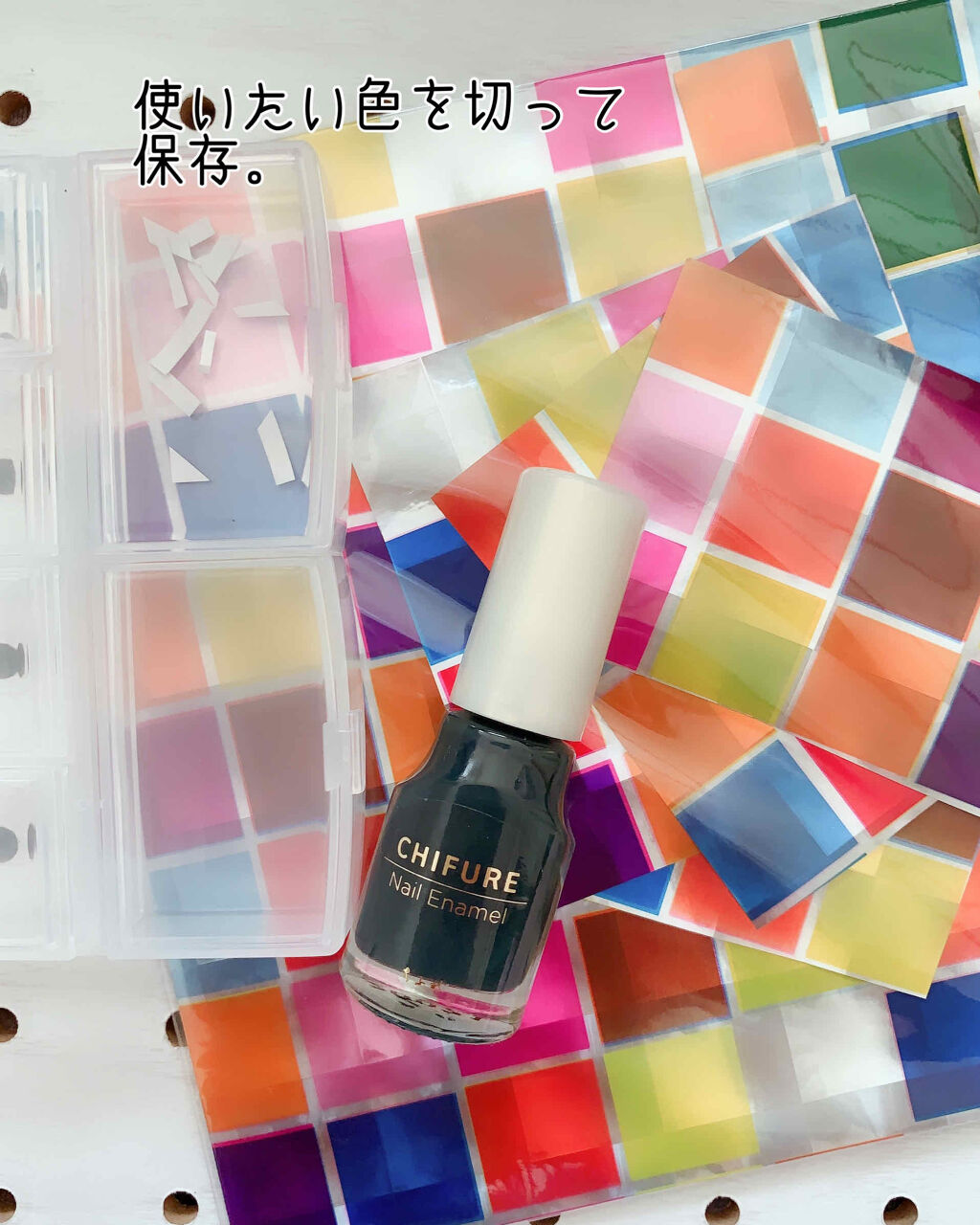 ネイル エナメル/ちふれ/マニキュアを使ったクチコミ（2枚目）