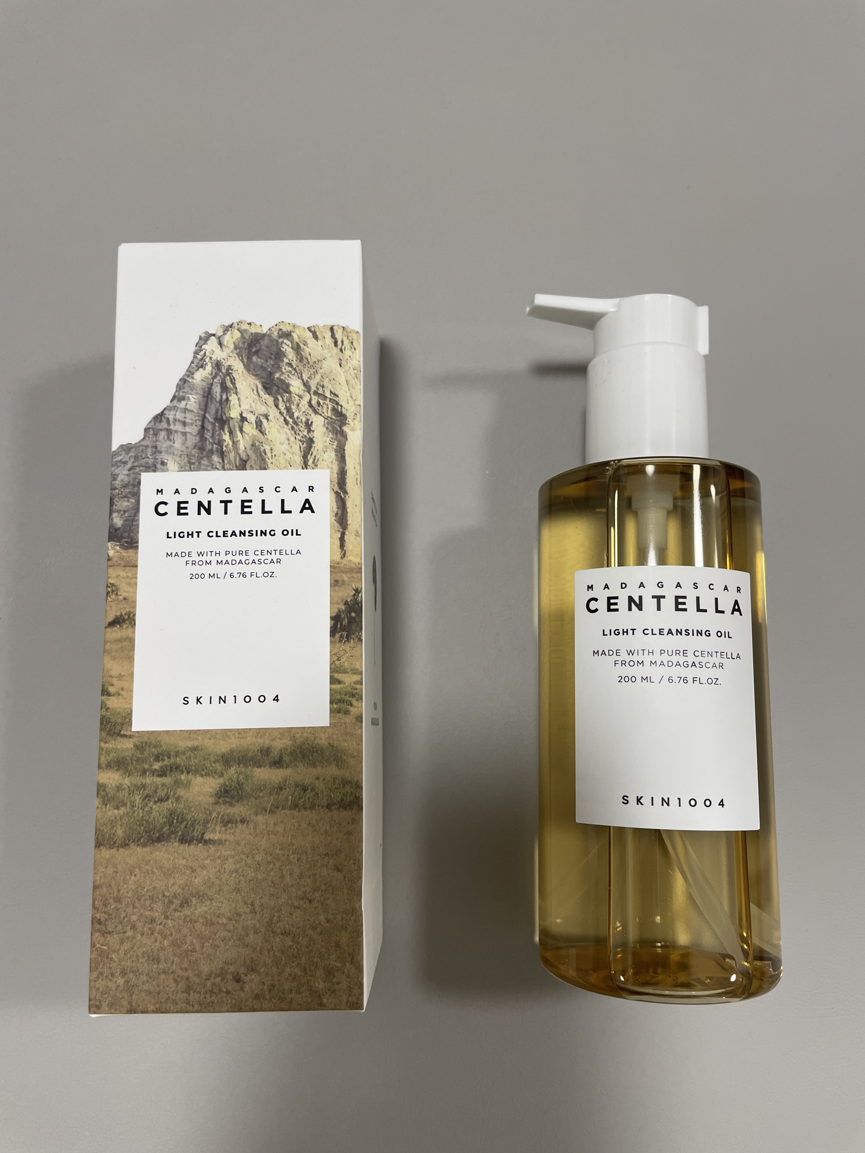 センテラ ライトクレンジングオイル/SKIN1004/オイルクレンジングを使ったクチコミ（1枚目）