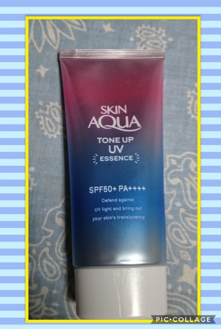 スキンアクア トーンアップUVエッセンス/スキンアクア/日焼け止めクリームを使ったクチコミ(1枚目)