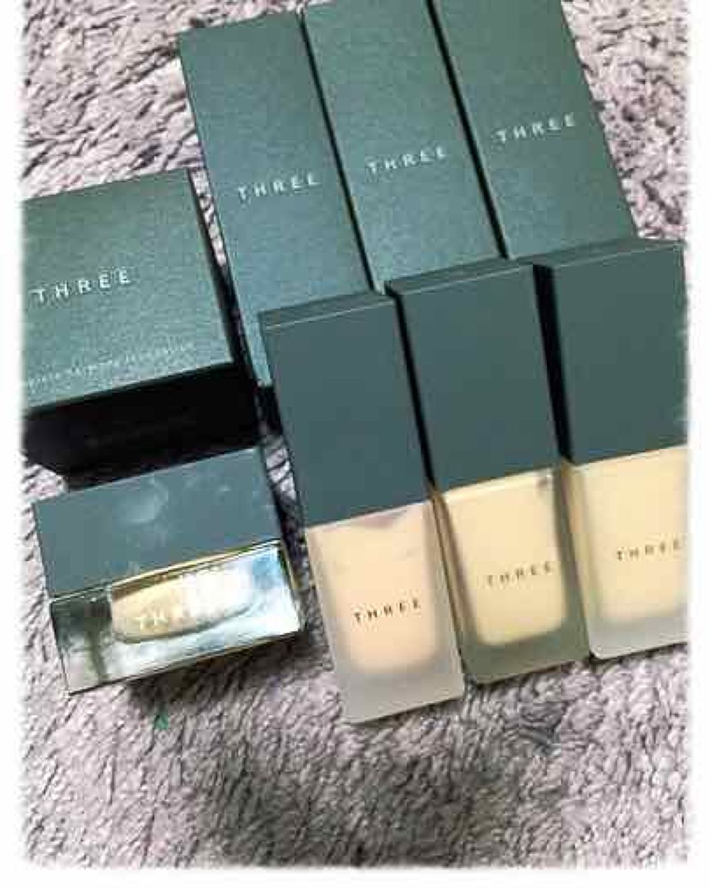 コンプリートハーモニーファンデーション/THREE/リキッドファンデーションを使ったクチコミ(1枚目)