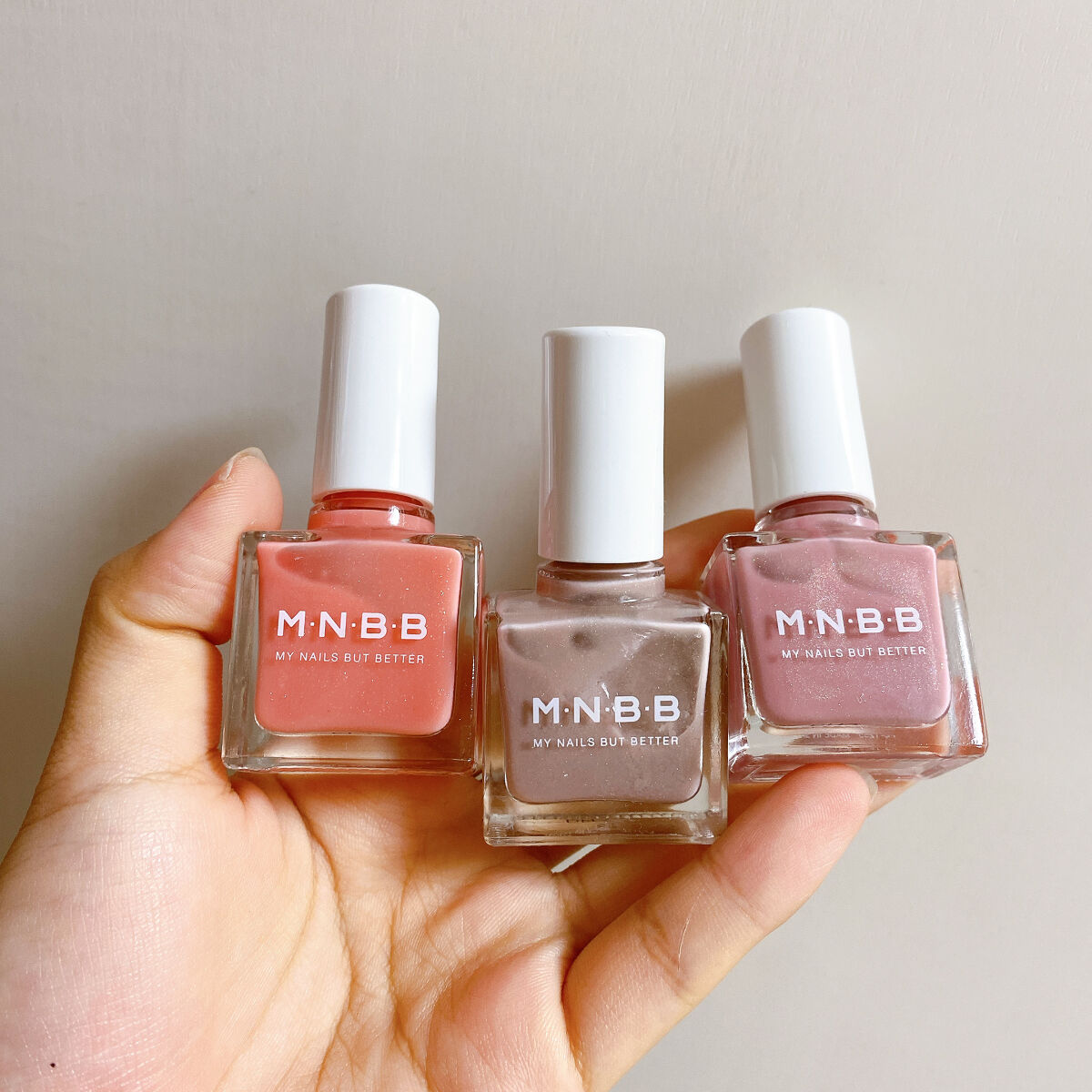 パーフェクトネイルコート カラー/M･N･B･B/オールインワンネイルを使ったクチコミ（1枚目）