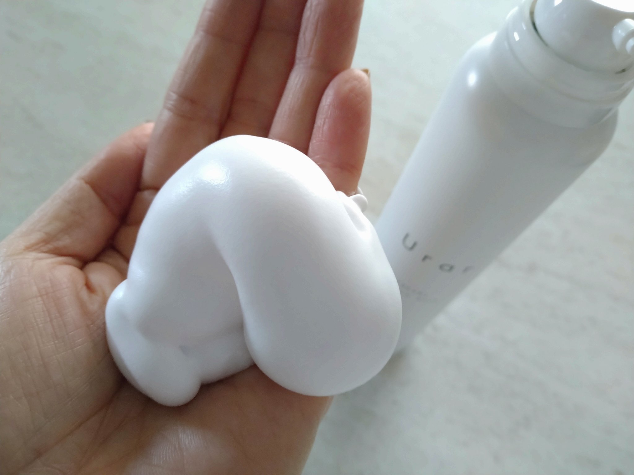 クリーミーバブルウォッシュ/Urar /泡洗顔を使ったクチコミ（3枚目）