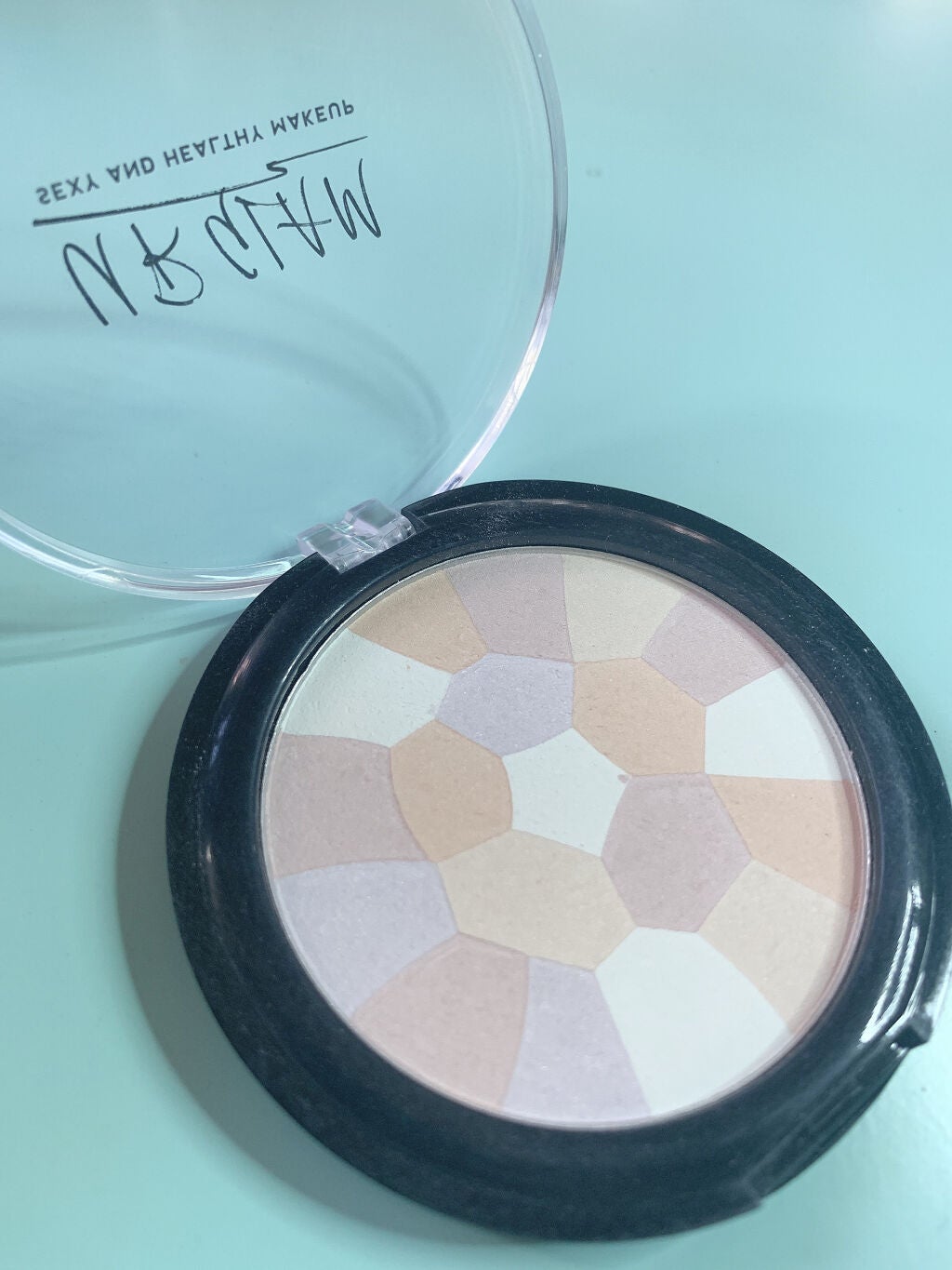 UR GLAM MARBLE FACE POWDER/U R GLAM/プレストパウダーを使ったクチコミ(2枚目)