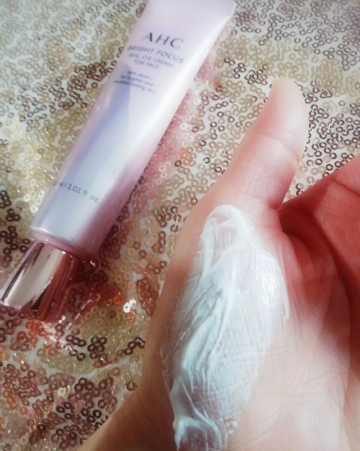 ブライト フォーカス リアル アイクリーム フォーフェイス/AHC/アイケア・アイクリームを使ったクチコミ(5枚目)