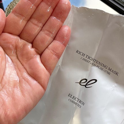 リッチタイトニングマスク/ELECTRON/シートマスク・パックを使ったクチコミ(6枚目)