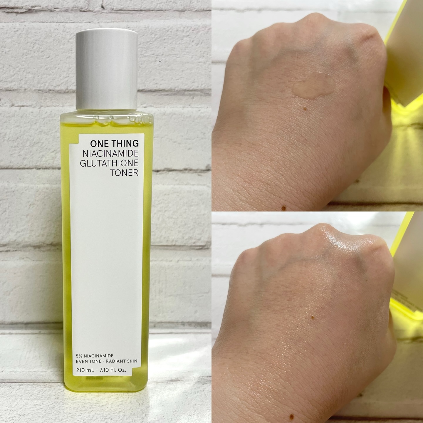 ナイアシンアミドグルタチオンセラム/ONE THING/美容液を使ったクチコミ（2枚目）