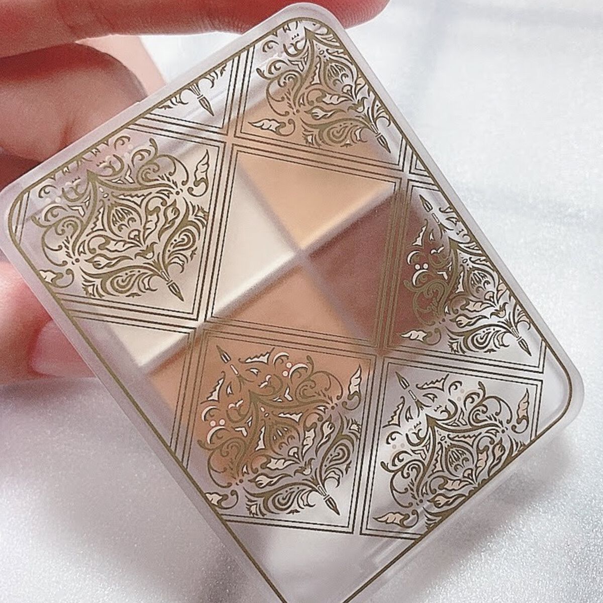 グラデーション アイシャドウ/ちふれ/アイシャドウパレットを使ったクチコミ(4枚目)