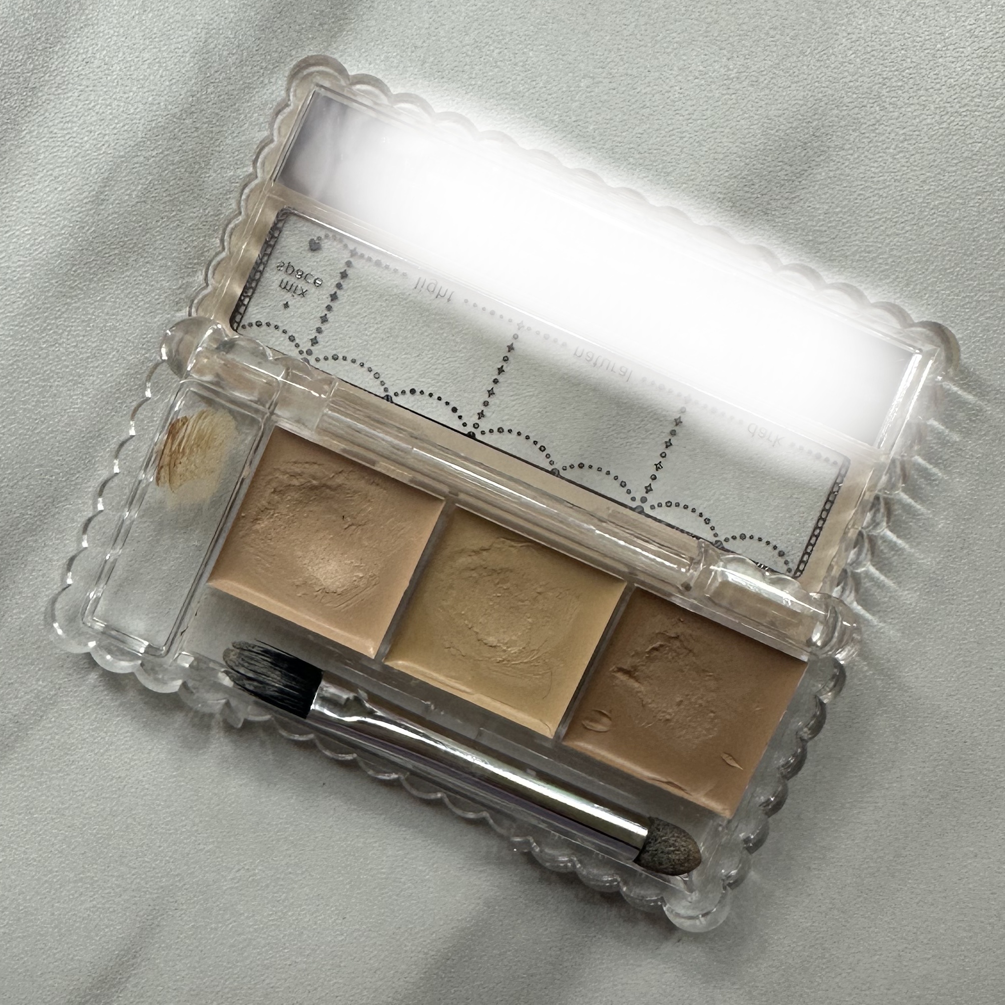 カラーミキシングコンシーラー/キャンメイク/パレットコンシーラーを使ったクチコミ（2枚目）