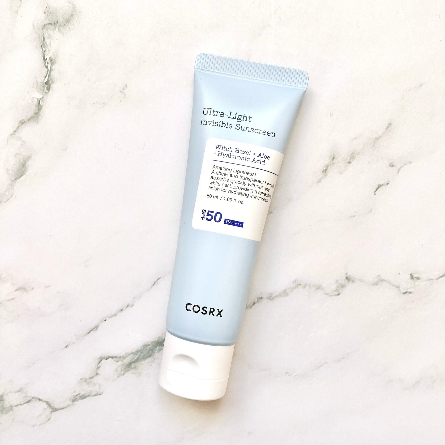 ウルトラライト透明UVクリーム/COSRX/日焼け止めクリームを使ったクチコミ（1枚目）