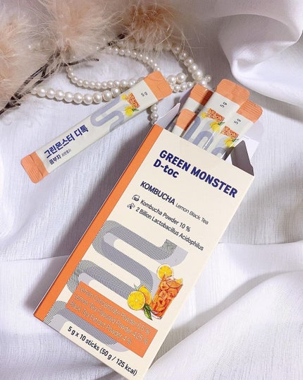 デトックスコンブ茶/グリーンモンスター/コンブチャを使ったクチコミ(5枚目)