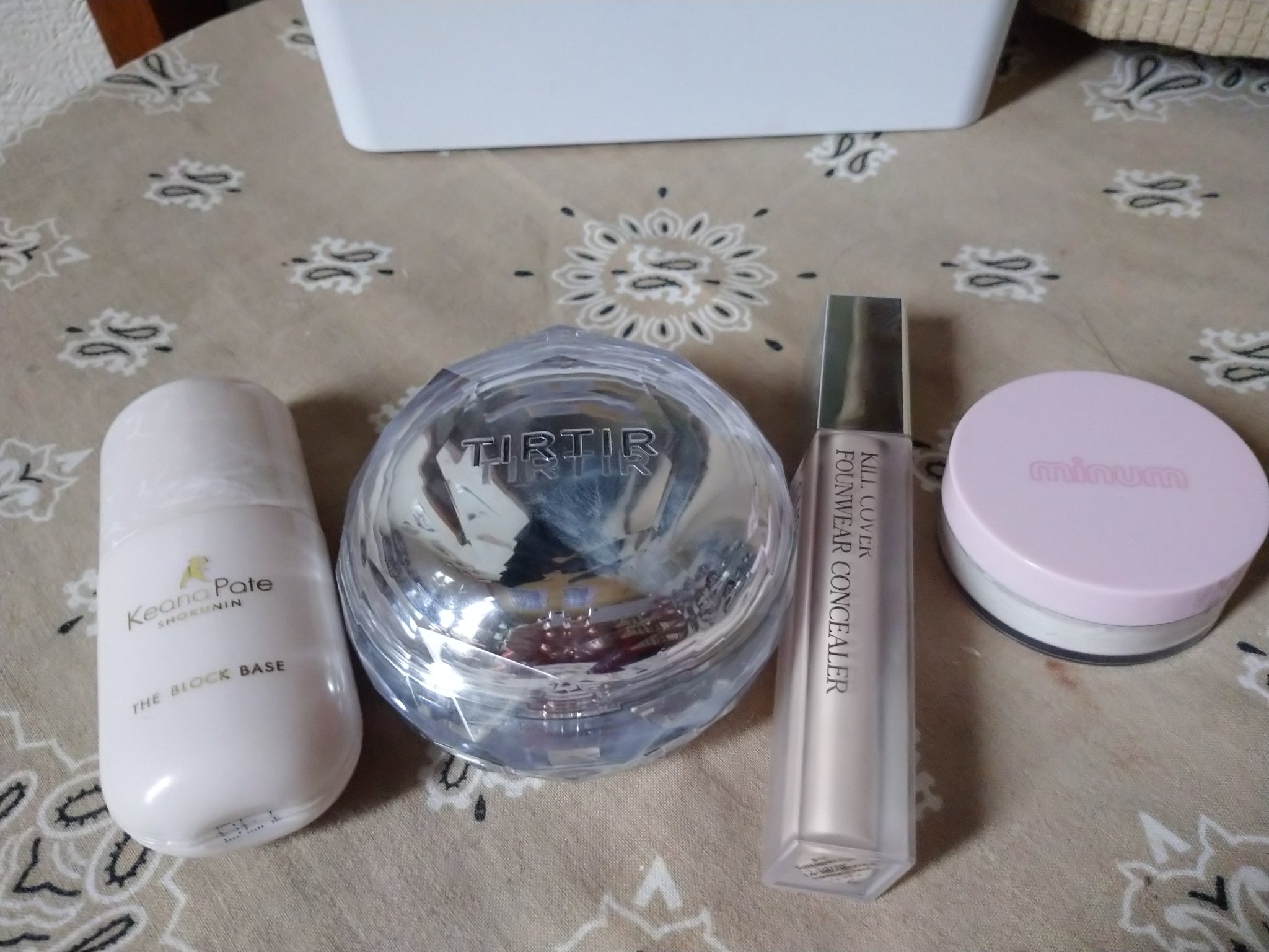 ミニュム フェイスパウダー 02 グロウ/minum/プレストパウダーを使ったクチコミ（1枚目）