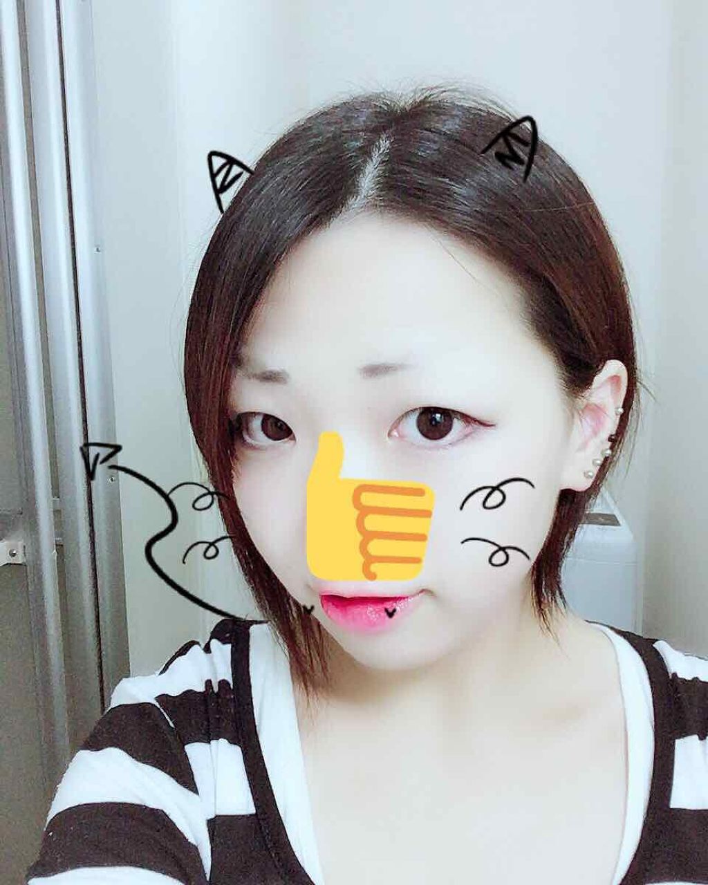 フラワーティントリップN オイルイン/Kailijumei/リップティントを使ったクチコミ（2枚目）