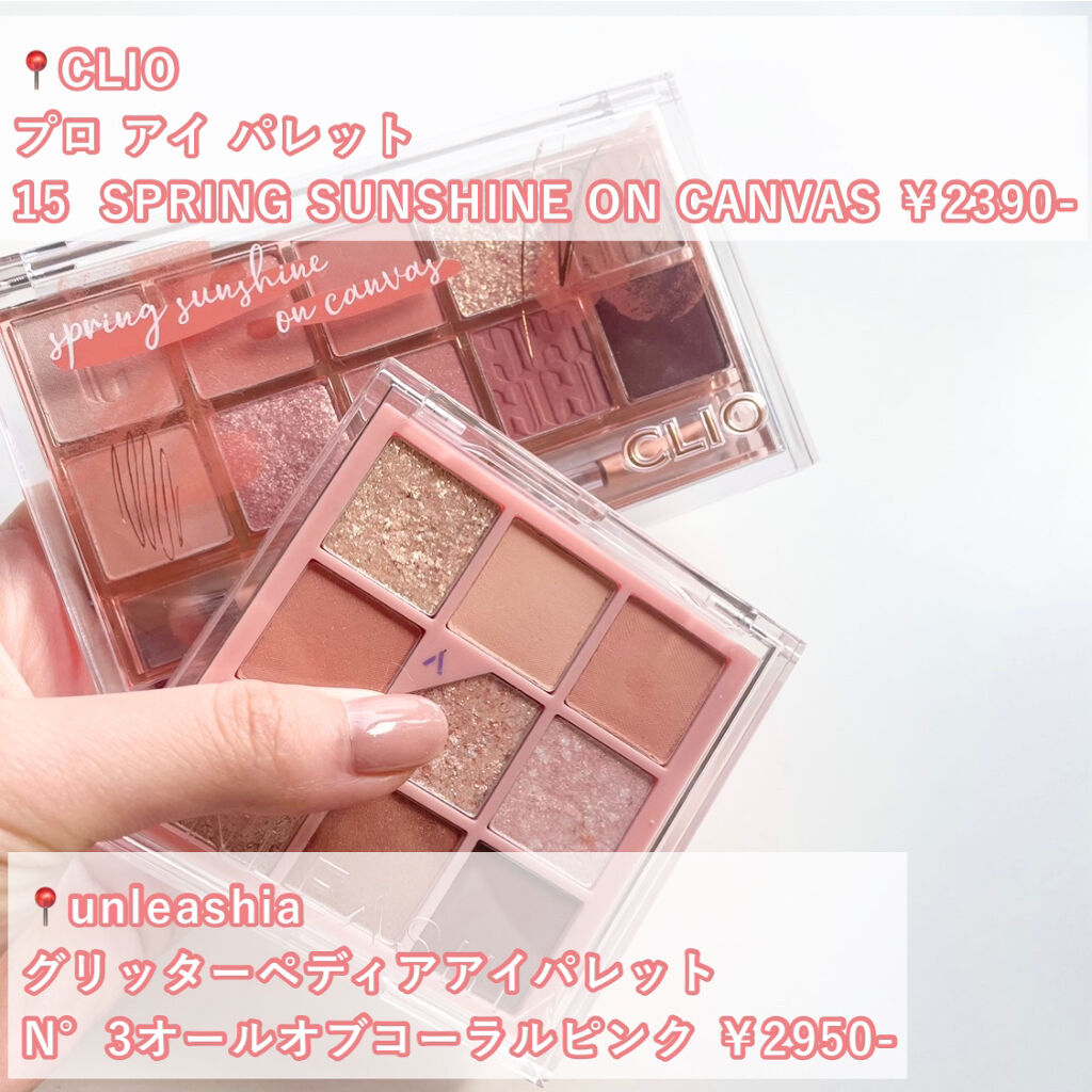 プロ アイ パレット/CLIO/アイシャドウパレットを使ったクチコミ（2枚目）