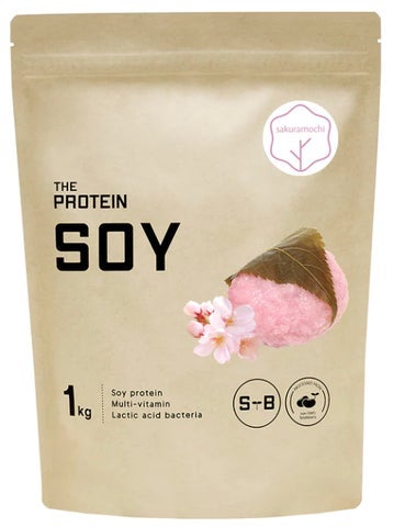 THE PROTEIN ソイプロテイン 桜餅風味 1kg