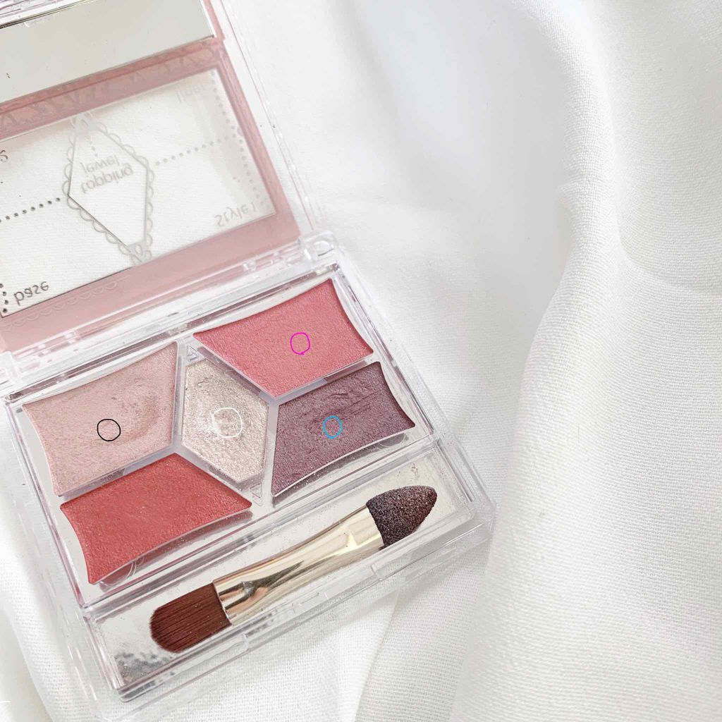 【旧品】パーフェクトスタイリストアイズ/キャンメイク/アイシャドウパレットを使ったクチコミ(2枚目)