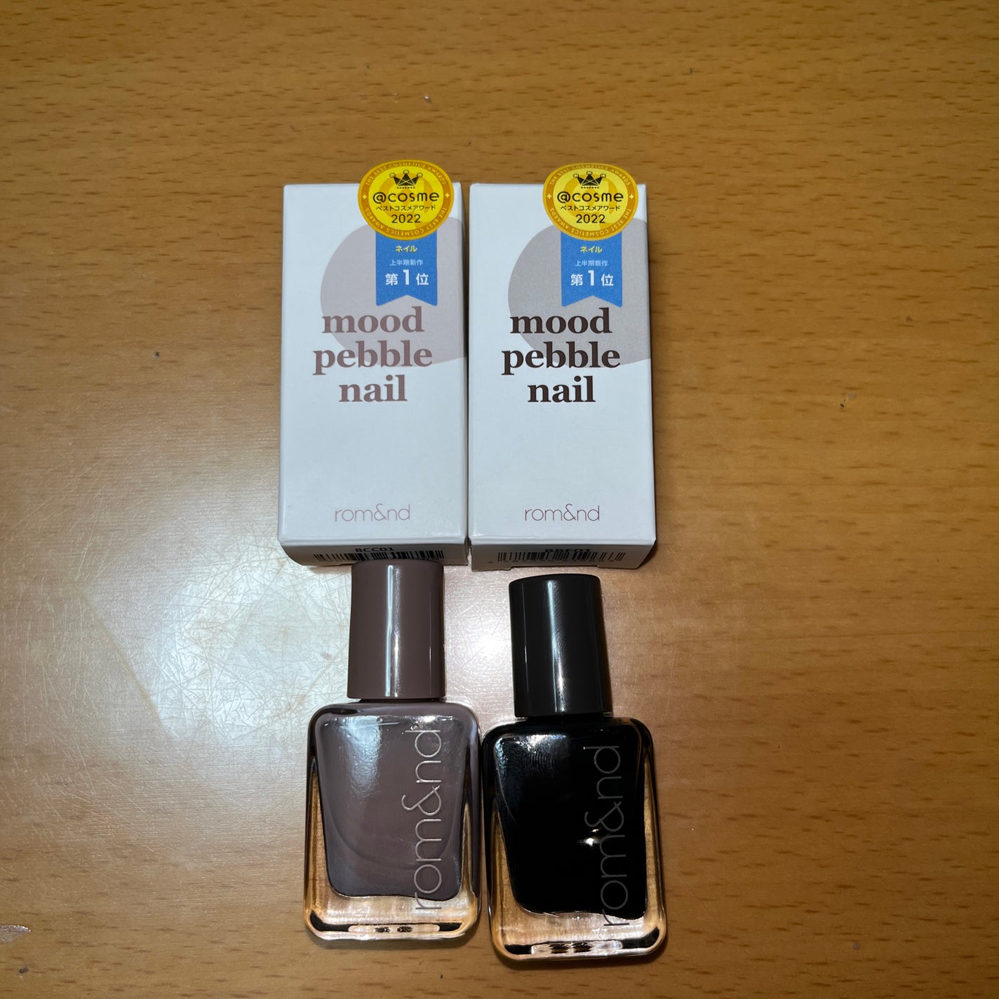 ムードペブルネイル/rom&nd/マニキュアを使ったクチコミ(2枚目)