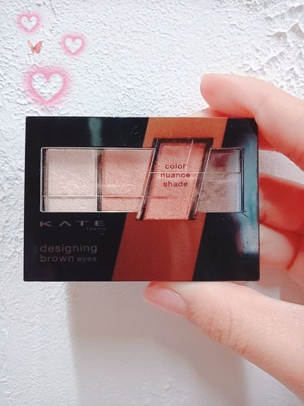 デザイニングブラウンアイズ/KATE/アイシャドウパレットを使ったクチコミ(1枚目)