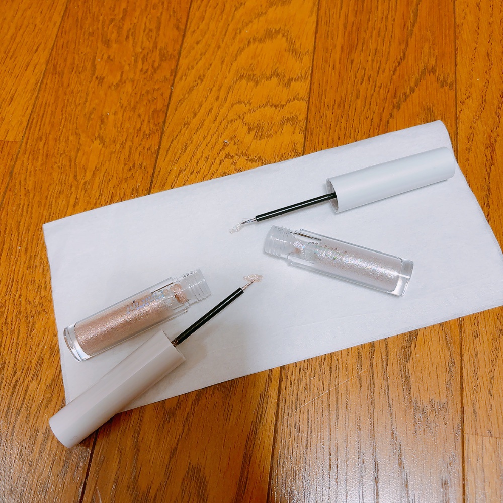 シピシピ グリッター イルミネーションライナー S 101 ユニコーンラベンダー（限定色）/CipiCipi/リキッドアイライナーを使ったクチコミ（1枚目）