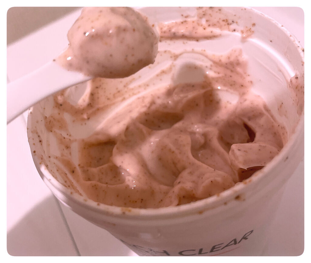 ピーチアイスクリーム ボディスクラブ/ Feotznw/ボディスクラブを使ったクチコミ（2枚目）