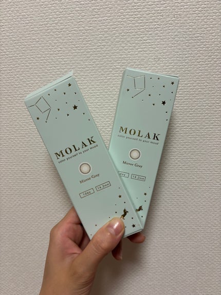 MOLAK 1day ミラーグレー/MOLAK/ワンデー(1DAY)カラコンを使ったクチコミ(1枚目)
