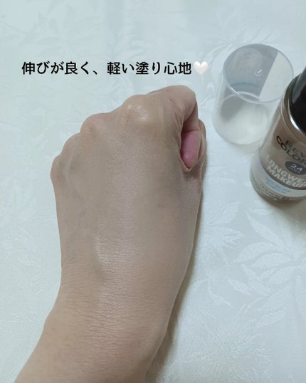カラーステイ ロングウェア メイクアップ D/REVLON/リキッドファンデーションを使ったクチコミ(3枚目)