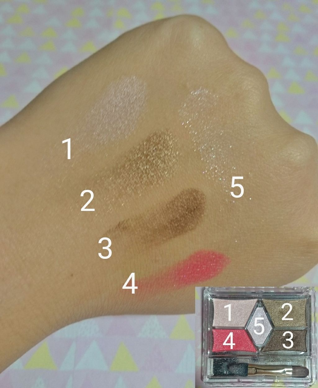 【旧品】パーフェクトスタイリストアイズ/キャンメイク/アイシャドウパレットを使ったクチコミ(3枚目)