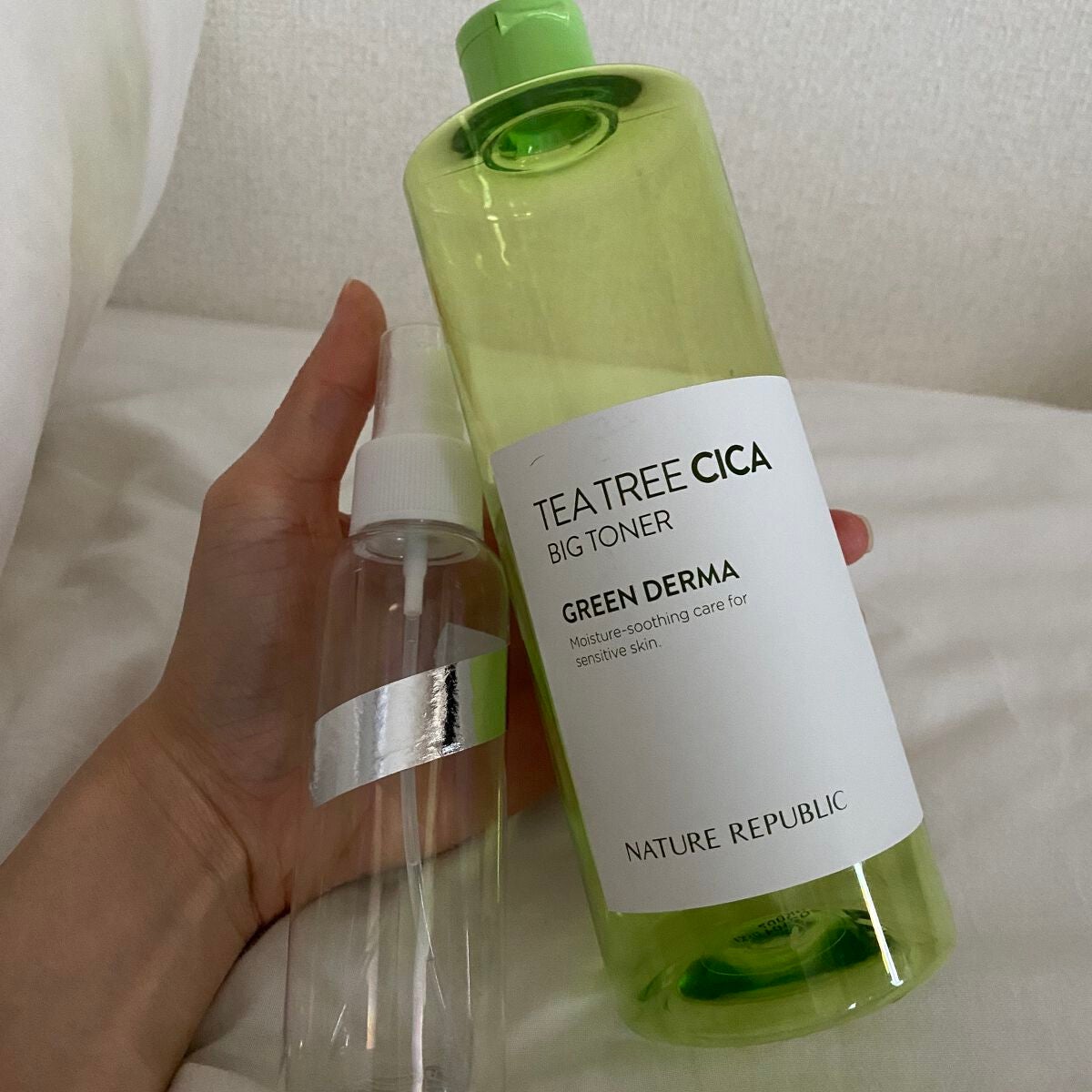 グリーンダーマ ティーツリー シカ トナー/ネイチャーリパブリック/化粧水を使ったクチコミ(1枚目)