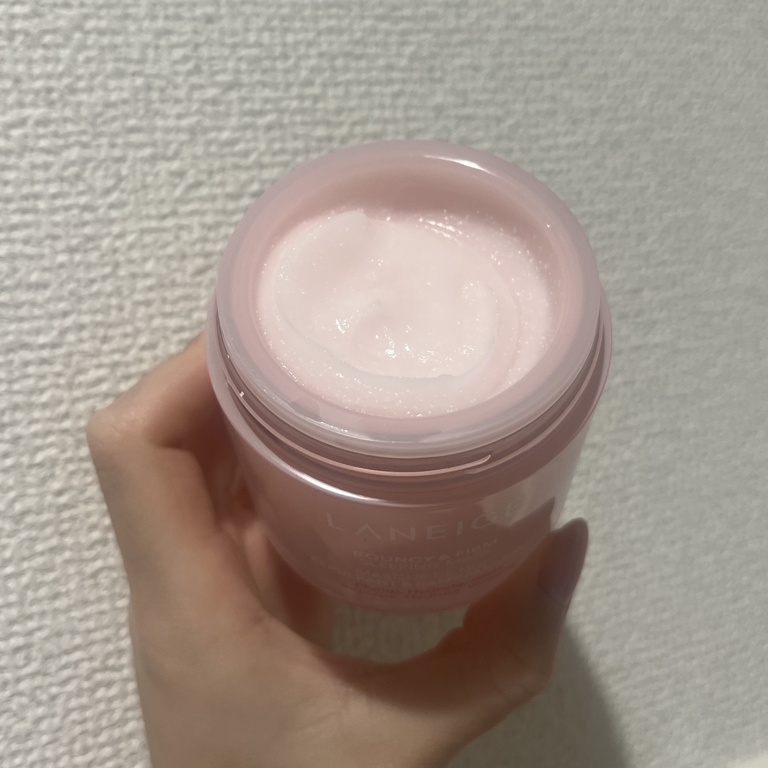 バウンシースリーピングマスク/LANEIGE/フェイスクリームを使ったクチコミ（2枚目）