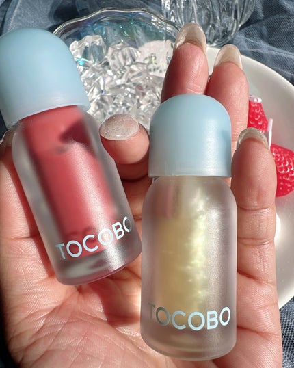 ジューシーベリープランピングリップオイル/TOCOBO/リップグロスを使ったクチコミ(6枚目)