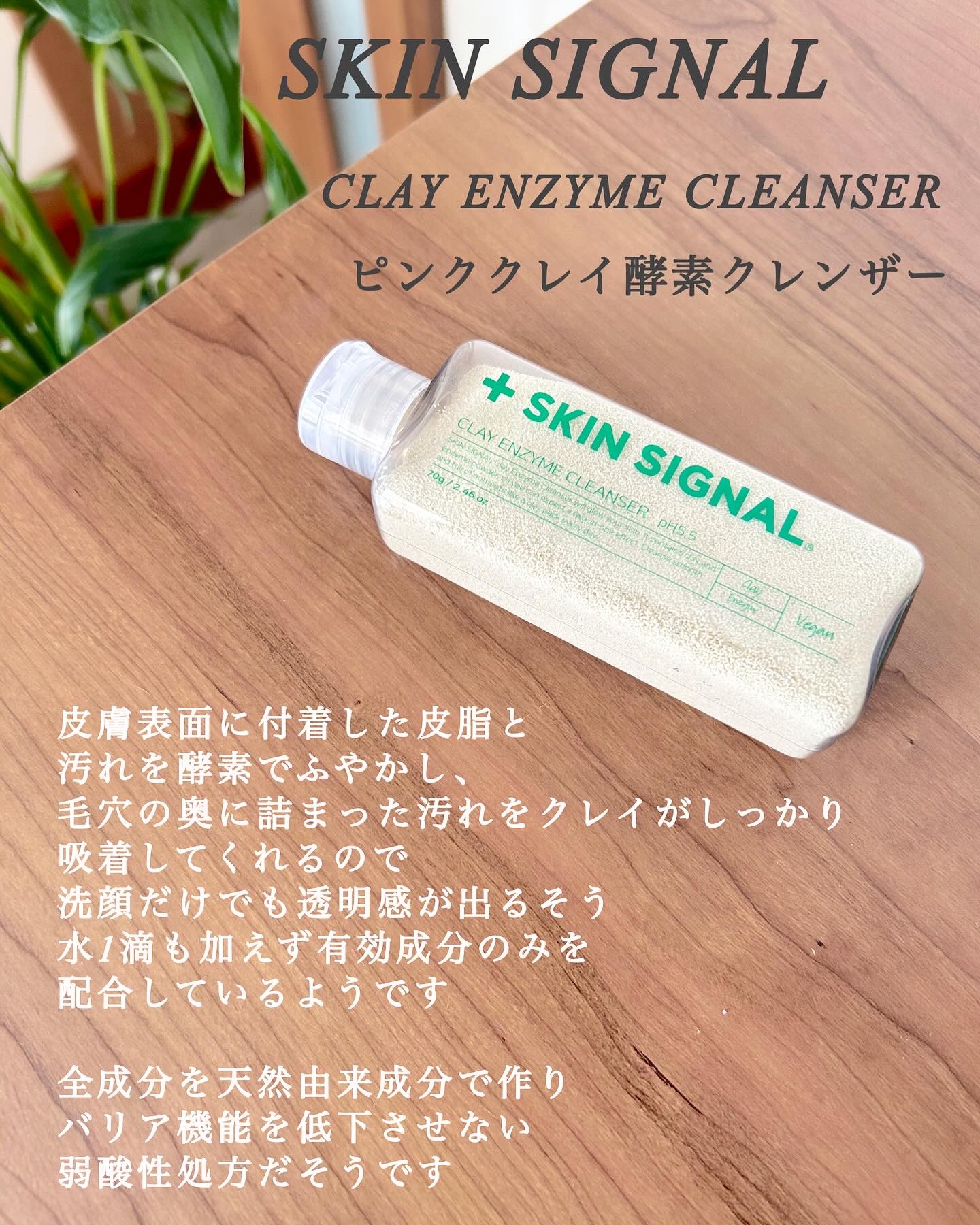 グリーン クレイ酵素クレンザー/SKIN SIGNAL/洗顔パウダーを使ったクチコミ（2枚目）