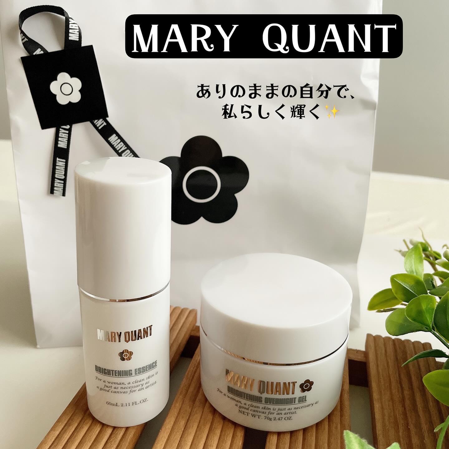 マリークヮント ブライトニング オーバーナイト ジェル/MARY QUANT/フェイスクリームを使ったクチコミ（1枚目）