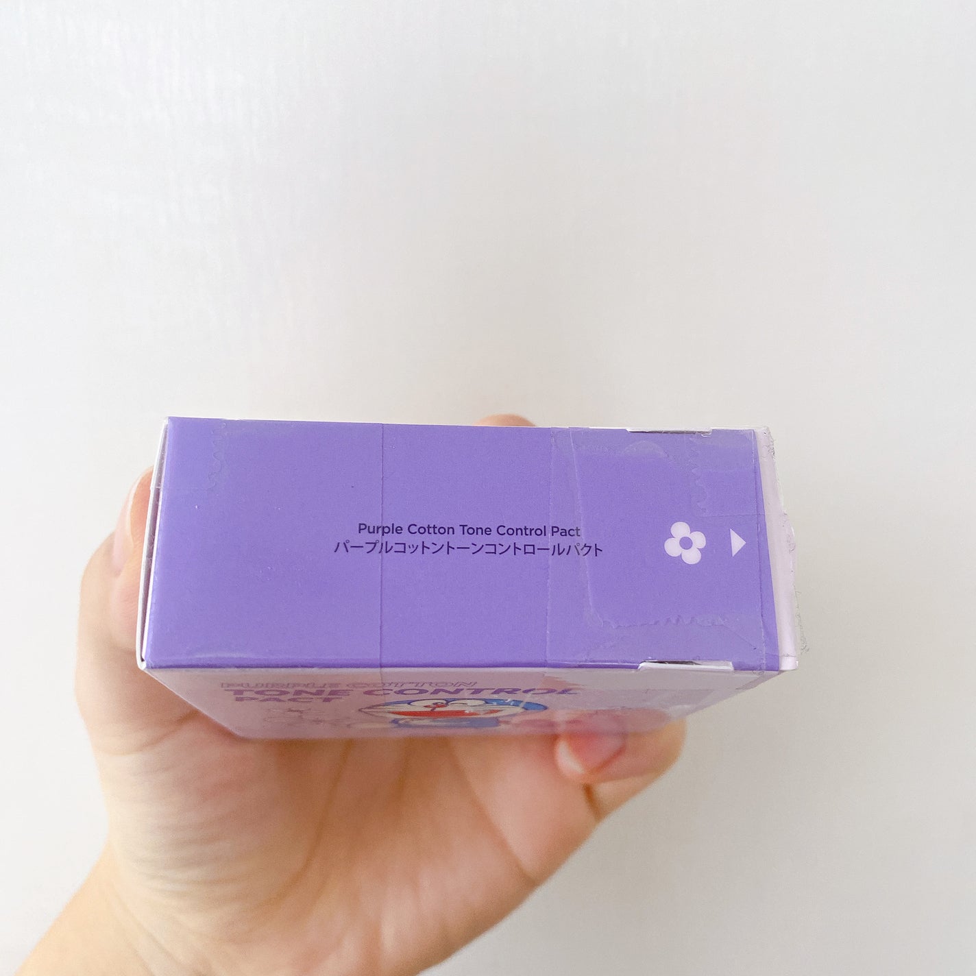パープルコットントーンコントロールパクト/i’m meme/プレストパウダーを使ったクチコミ(5枚目)