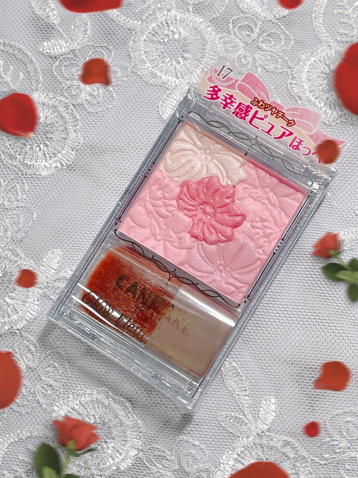 グロウフルールチークス/キャンメイク/パウダーチークを使ったクチコミ(5枚目)