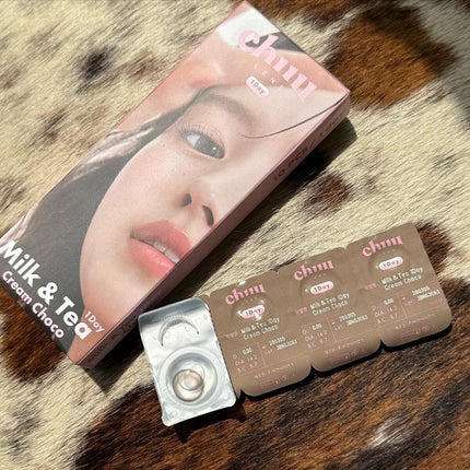 chuuLENS Milk&Tea 1day/chuu LENS/ワンデー(1DAY)カラコンを使ったクチコミ(5枚目)