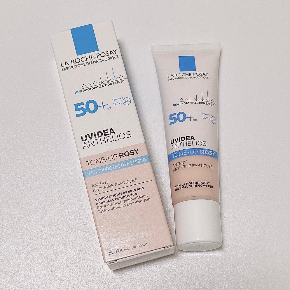 UVイデア XL プロテクショントーンアップ ローズ/ラ ロッシュ ポゼ/日焼け止めクリームを使ったクチコミ（1枚目）