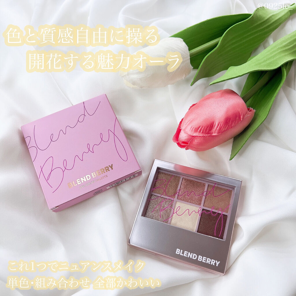 オーラクリエイション/BLEND BERRY/アイシャドウパレットを使ったクチコミ（3枚目）