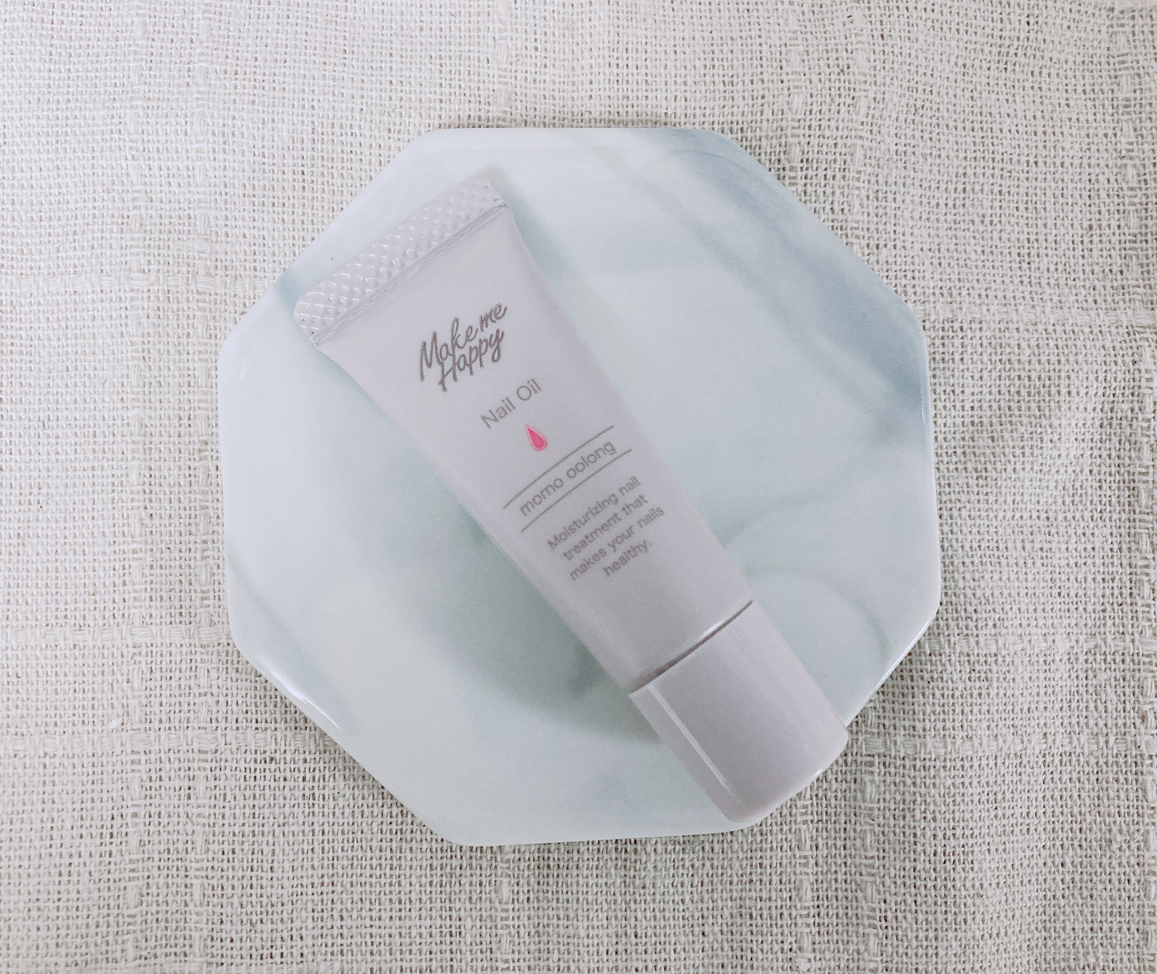 メイクミーハッピー ネイルオイル momo oolong/キャンメイク/ネイルオイル・トリートメントを使ったクチコミ（3枚目）